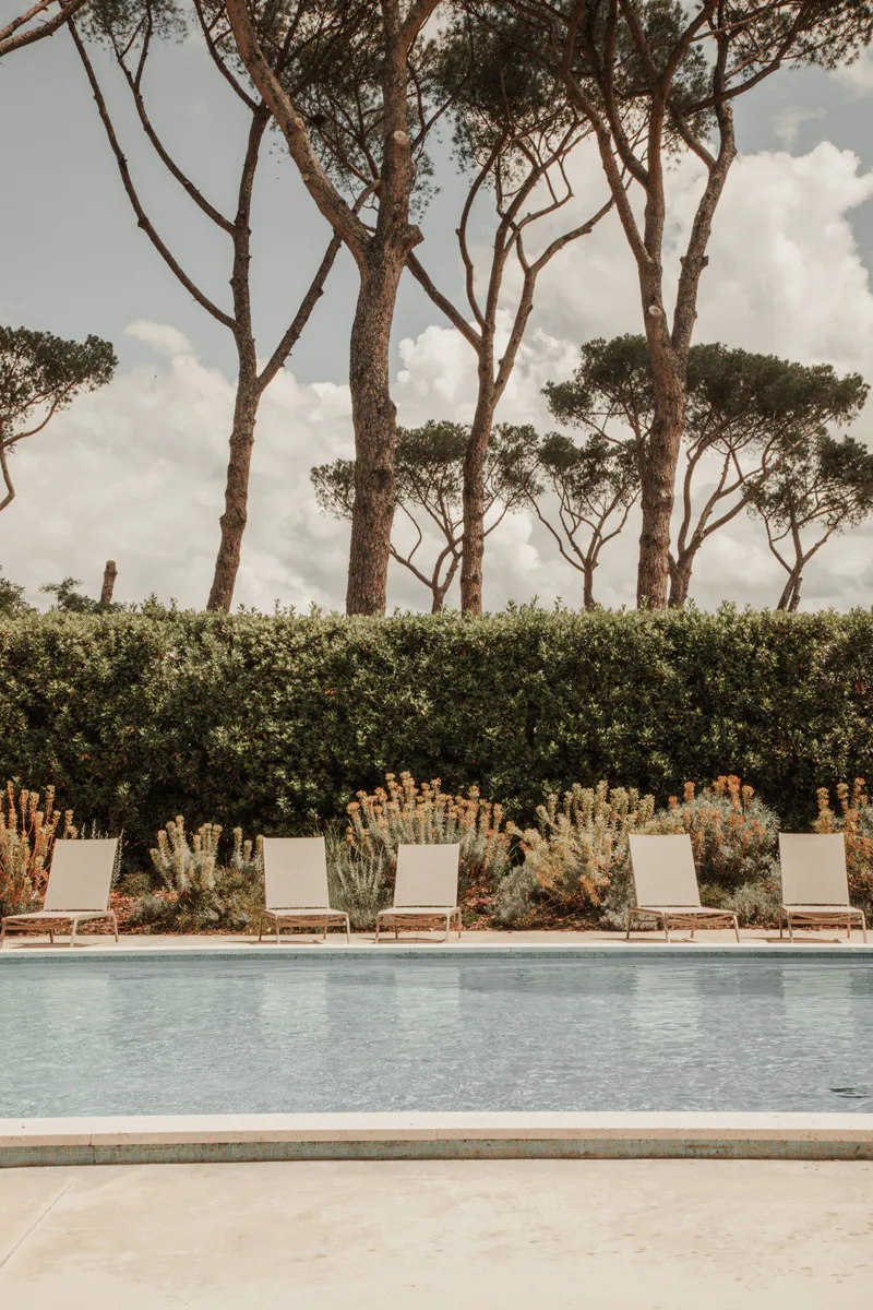 Location matrimoni con piscina